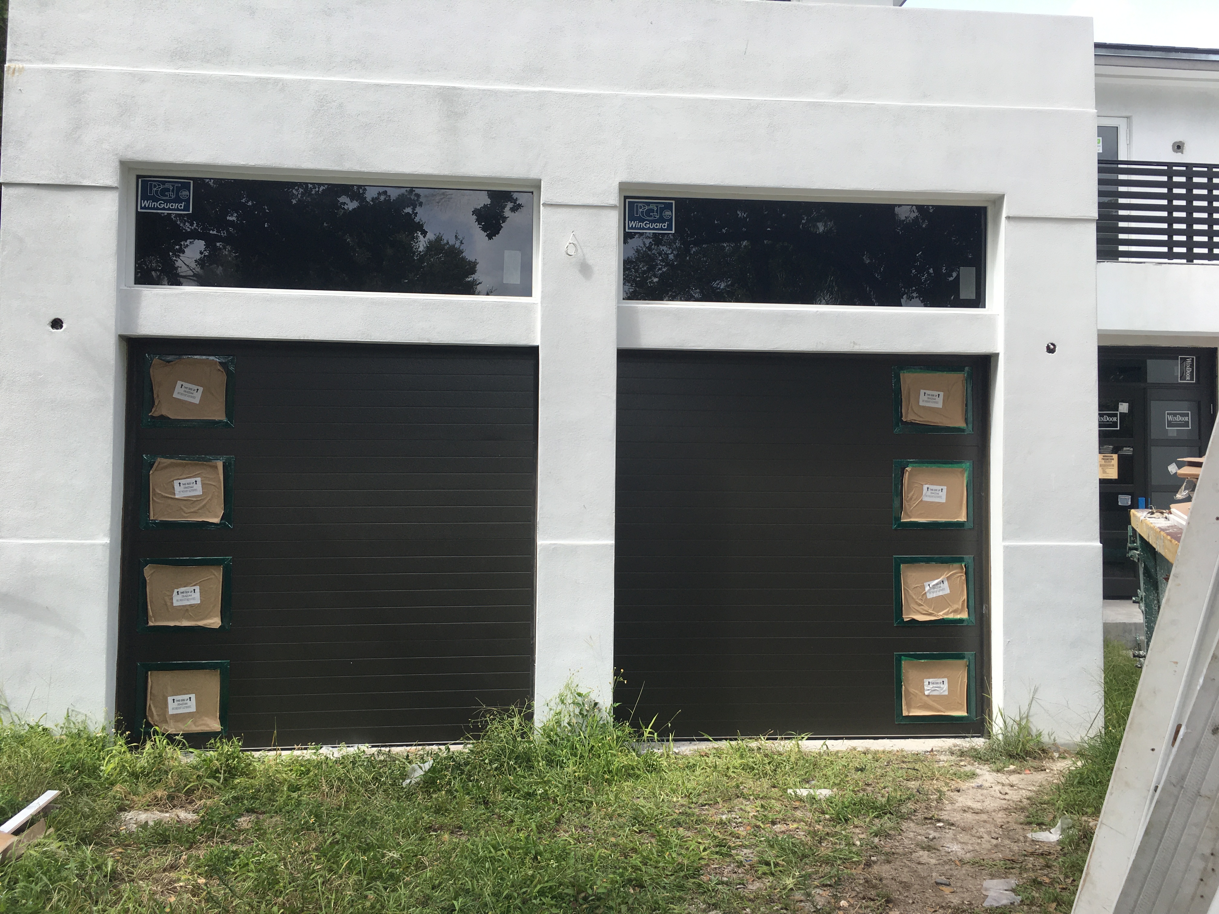 Carriage house style garage door